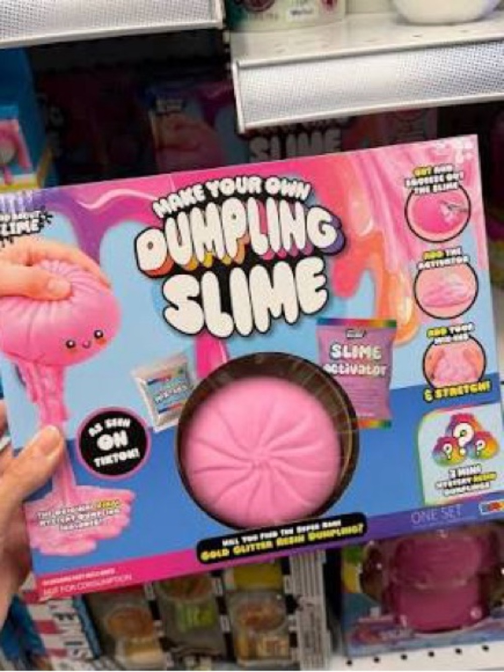 NEW RMS DIY MAKE YOUR OWN DUMPLING SLIME KIT VIRAL TIC TOK
